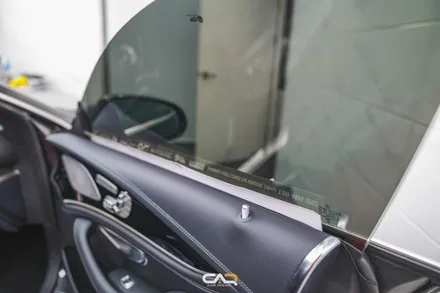 벤츠 GT43 AMG(X290) 글라스틴트 썬셋 반사 필름 썬팅 시공으로 스포티한 느낌 주기 ! - 대구 카인사이드