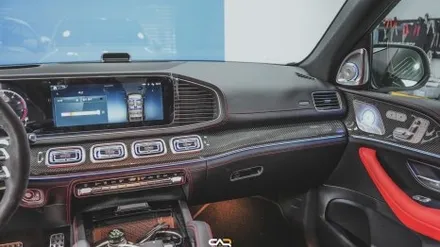[대구 벤츠 튜닝] 벤츠 GLE53 AMG! 송풍구 엠비언트/스피커 엠비언트/4D 부메스터 트위터 보석보다 화려한 실내를 완성했습니다- 대구 카인사이드