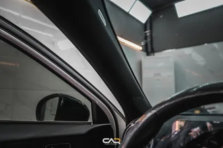 벤츠 A35 AMG 글라스틴트 썬셋과 GT 세로 그릴까지 한번에 신차패키지 시공 ! - 대구 카인사이드