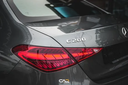 벤츠 C클래스 C200 글라스틴트 선셋 틴팅 시공한 모습 살펴보기 ! - 수성구 카인사이드