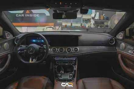 벤츠 E53 AMG (W213) 4D부메스터 전동트위터 및 엠비언트 송풍구로 더욱 스포티한 느낌주기 ! - 대구 카인사이드