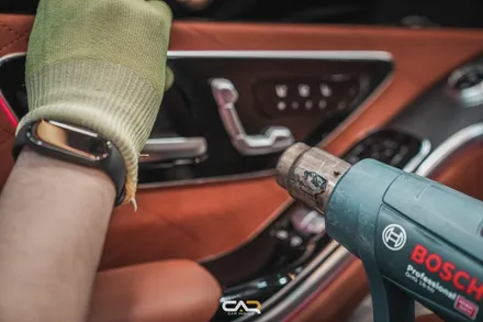벤츠 S400d 솔라가드 보그 신차패키지와 PPF, 액티브 엠비언트까지 모든 작업을 한번에 ! - 대구 카인사이드