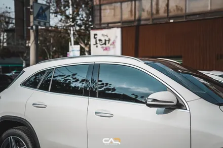 벤츠 GLA 250 하버캠프 퓨어본드 비반사 윈도 틴팅으로 깔끔한 외관 디자인 연출하게 된 후기 ! - 수성구 카인사이드