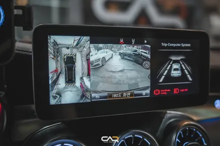 벤츠 GLC 220d 순정 어라운드뷰 레트로핏으로 더욱 편리하게 안전운전하기 - 대구 카인사이드