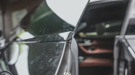 대구 벤츠 통풍시트 시공 튜닝과 크롬죽이기, E클래스 쿠페 AVI 스피커 도어방음 인스톨