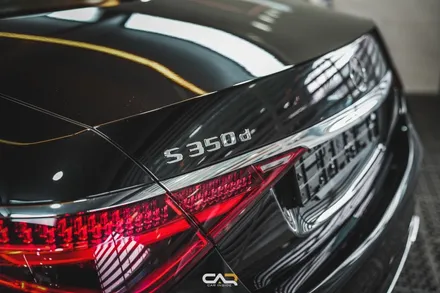 글라스틴트 산타나 윈도 틴팅 벤츠 S클래스 S350d 시공으로 깔끔하고 단정하게 ! - 대구 카인사이드