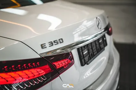 벤츠 E350 AMG라인 나이트패키지와 글라스틴트 선셋 틴팅 조합으로 신차패키지 완성한 후기 ! - 수성구 카인사이드