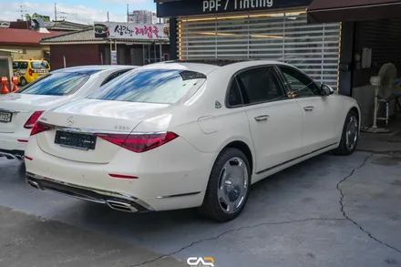 벤츠 S580 (W223) 블락포디 스카이블루 신차패키지로 여름철 눈도 몸도 시원하게 ! - 대구 카인사이드