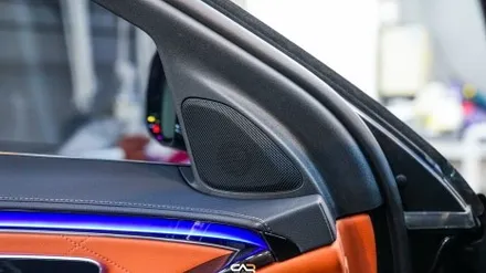 벤츠레트로핏 W223 S500 S클래스 4D부메스터 전동트위터로 감성의 정점을 찍다. - 대구 카인사이드