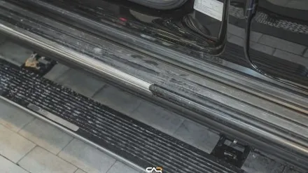 벤츠 G바겐 사이드스텝 랩핑 재시공 했어요 - 대구 카인사이드