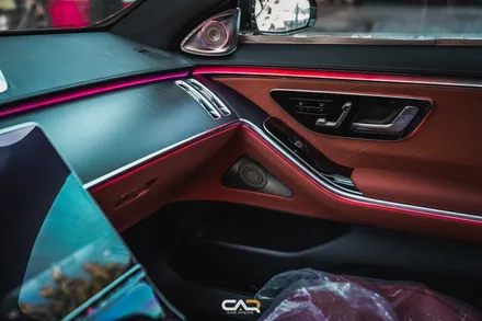벤츠 S400d 솔라가드 보그 신차패키지와 PPF, 액티브 엠비언트까지 모든 작업을 한번에 ! - 대구 카인사이드