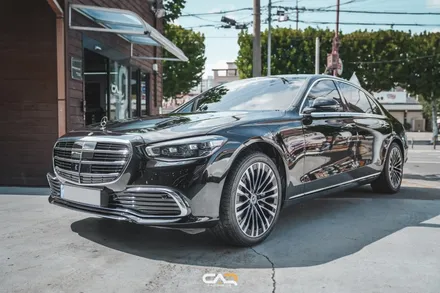 벤츠 S클래스 S450 신차패키지와 액티브 엠비언트, 2열 모니터, 실내 PPF까지 한번에 대구 카인사이드에서 작업한 후기 !