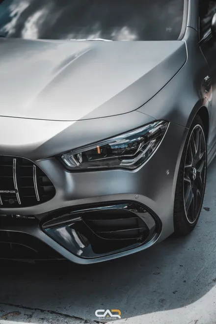 벤츠 CLA45S AMG PPF 프론트 패키지와 포인트 랩핑로 도장면 보호!  - 수성구 카인사이드