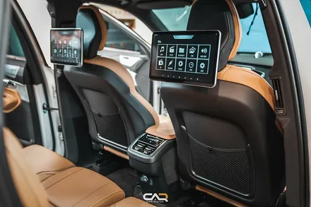 볼보 XC90 글라스틴트 산타나 썬팅과 PPF, 신차패키지와 함께 사이드스텝, 2열 안드로이드 모니터까지 한번에 ! - 대구 카인사이드