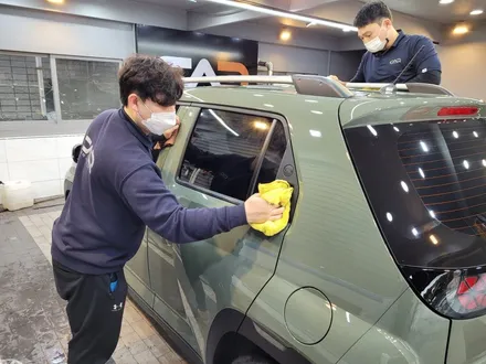 대구 신차패키지 캐스퍼 글라스틴트 썬팅, PPF 시공 후기