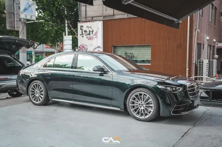 벤츠 S400d 솔라가드 보그 신차패키지와 PPF, 액티브 엠비언트까지 모든 작업을 한번에 ! - 대구 카인사이드