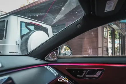 벤츠 S400d 솔라가드 보그 신차패키지와 PPF, 액티브 엠비언트까지 모든 작업을 한번에 ! - 대구 카인사이드