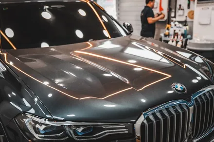 BMW X7 본넷, 라이트, 프론트 범퍼 PPF 필름으로 돌빵 스트레스 없는 드라이빙 ! - 대구 카인사이드