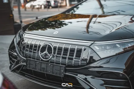 벤츠 고성능 전기차 EQS53AMG 하버캠프 로얄본드 틴팅 시공과 제원, 디자인 살펴보기 ! - 대구 카인사이드