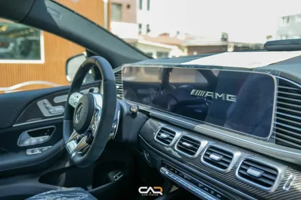 벤츠 GLE53 AMG 글라스틴트 썬셋 반사 필름 썬팅 시공으로 스포티한 느낌 주기 ! - 대구 카인사이드