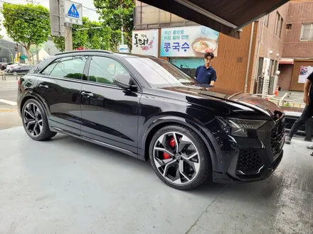 수성구 썬팅, Audi RS Q8 글라스틴트 썬팅 시공 후기