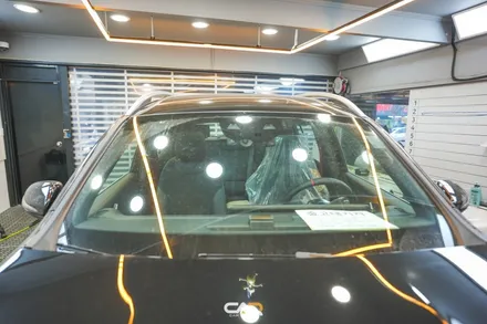 벤츠 GLB 35 AMG(X247) 글라스틴트 선셋 반사필름으로 더욱 스포티하게 ! - 대구 카인사이드