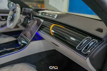 벤츠 S500 (W223) 글라스틴트 선셋 반사필름으로 스포티한 대형세단 만들기 ! - 대구 카인사이드