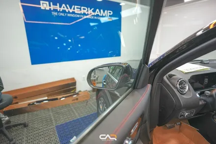 벤츠 GLB 35 AMG(X247) 글라스틴트 선셋 반사필름으로 더욱 스포티하게 ! - 대구 카인사이드