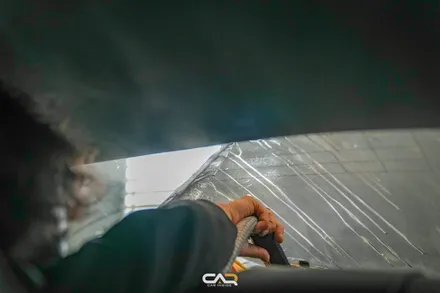 벤츠 S580 (W223) 솔라가드 프리미엄 보그 썬팅 재시공으로 여름 준비하기 ! - 대구 카인사이드