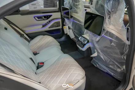 벤츠 S500 (W223) 글라스틴트 선셋 반사필름으로 스포티한 대형세단 만들기 ! - 대구 카인사이드