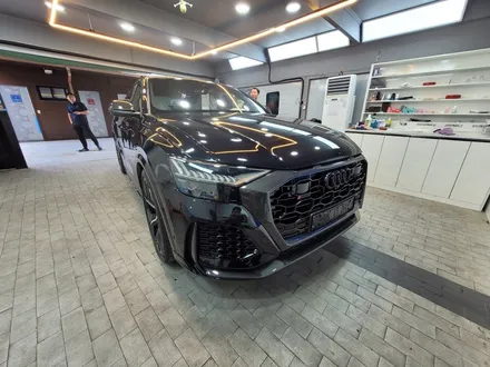수성구 썬팅, Audi RS Q8 글라스틴트 썬팅 시공 후기