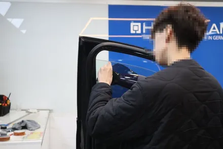 대구 수성구 썬팅 재시공 - \'쏘렌토 썬팅, 블랙박스 재시공\'
