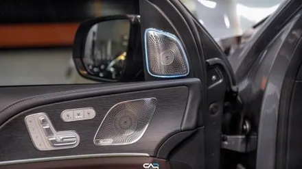 벤츠레트로핏 X167 GLS400d 부메스터 엠비언트와 헤드라이트 및 주유구 PPF로 더욱 차량을 깔끔하게 ! - 대구 카인사이드