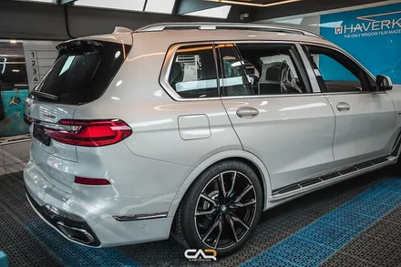 패밀리카의 최강자 BMW X7 40i 솔라가드 퀀텀 썬팅 신차패키지와 크롬 죽이기로 무더위 탈출한 후기 !  - 대구 카인사이드