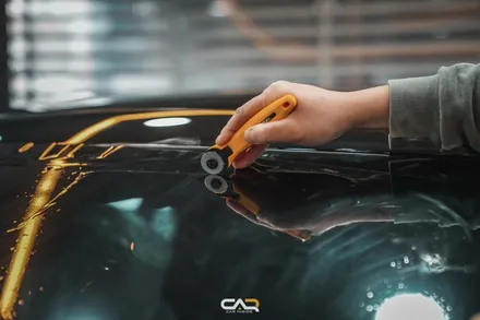 글라스틴트 산타나 윈도 틴팅 벤츠 S클래스 S350d 시공으로 깔끔하고 단정하게 ! - 대구 카인사이드