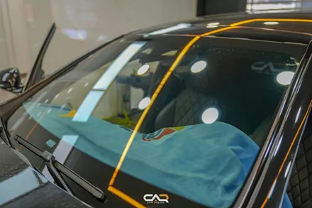 벤츠 S580 (W223) 솔라가드 프리미엄 보그 썬팅 재시공으로 여름 준비하기 ! - 대구 카인사이드