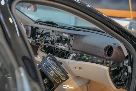 벤츠 E300 (W213) 엠비언트 송풍구 및 3D부메스터 파츠로 아름다운 실내 만들기 ! - 대구 카인사이드