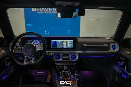 벤츠 G63 AMG (W463) 송풍구 엠비언트로 무드있는 실내 완성하기 ! - 대구 카인사이드