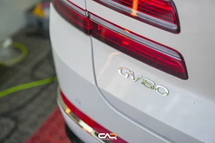 제네시스 GV80 글라스틴트 레이니블루 반사썬팅으로 여름을 시원하게 보내기 ! - 대구 카인사이드