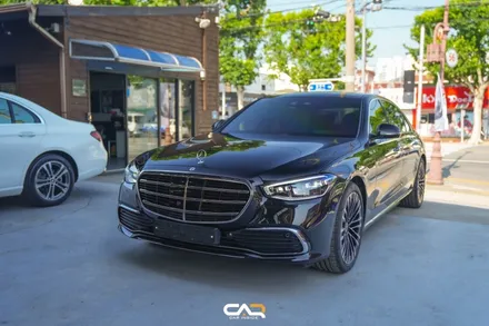 벤츠 S450 (W223) 하버캠프 로얄본드 신차썬팅으로 대형세단의 블랙포스 살리기 ! - 대구 카인사이드