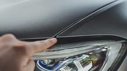 BMW 3시리즈 에이버리 사틴다크그레이 랩핑과 회오리엠비언트!! - 대구 카인사이드