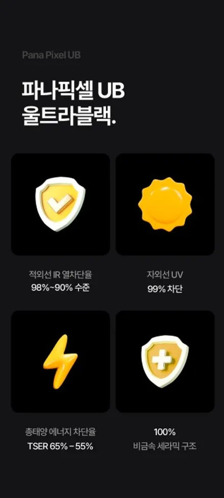 테슬라 사이버트럭 틴팅시공기, 파나픽셀 UB 전체 15% 가격과 서비스 안내! - 대구 카인사이드