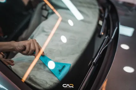 벤츠 C클래스 C200 글라스틴트 선셋 틴팅 시공한 모습 살펴보기 ! - 수성구 카인사이드