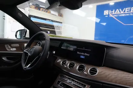 대구 수성구 신차 썬팅 - \'벤츠 E300e 신차 썬팅\'