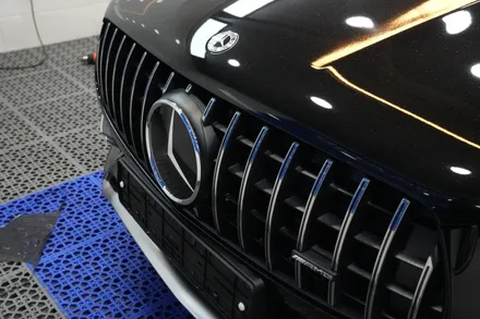 대구 수성구 신차 썬팅 - \'벤츠 GLC43 AMG 신차 검수,하버캠프 썬팅\'
