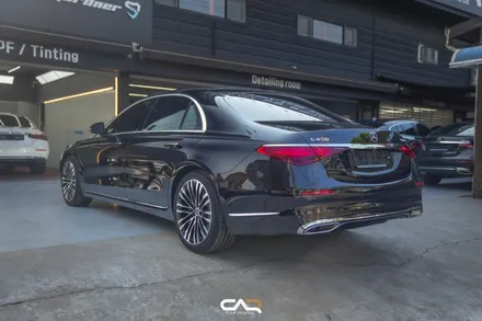 벤츠 S450 (W223) 하버캠프 로얄본드 신차썬팅으로 대형세단의 블랙포스 살리기 ! - 대구 카인사이드