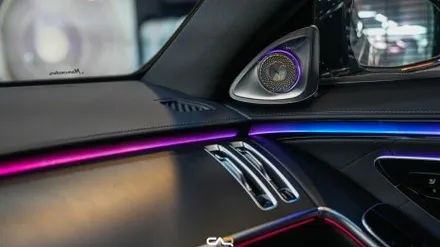 벤츠레트로핏 W223 S클래스 엑티브엠비언트, 4D부메스터 전동트위터 순정 그대로 연동 시켜드립니다 ! - 대구 카인사이드