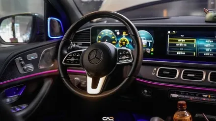 벤츠레트로핏 X167 GLS400d 부메스터 엠비언트와 헤드라이트 및 주유구 PPF로 더욱 차량을 깔끔하게 ! - 대구 카인사이드