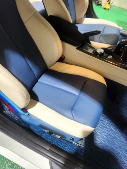 일산 고양 bmw3 가죽시트교체 실내튜닝 끝판왕 20대 감성으로 / 일산동구 성석동