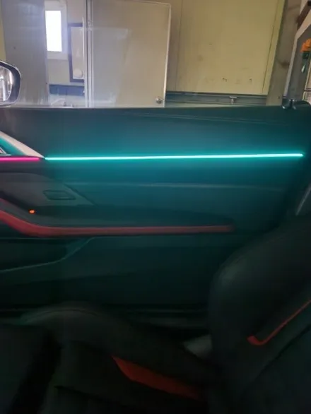 자동차LED조명 실내인테리어 BMW M4 엠비언트 식빵등 고양일산 튜닝샵 BK게러지 / 일산동구 성석동